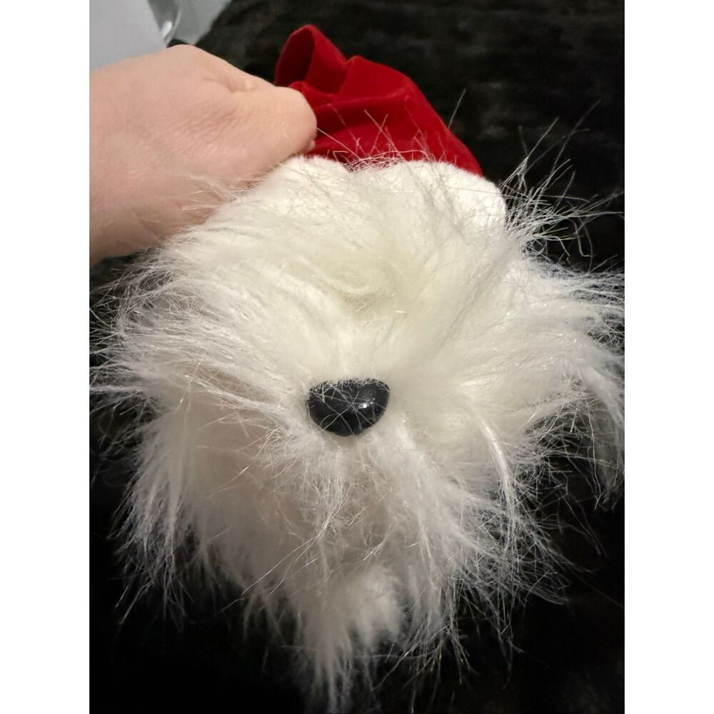 Gemmy Animated Sheep Dog moves & sings 2 songs O Christmas Tree & Deck the Halls